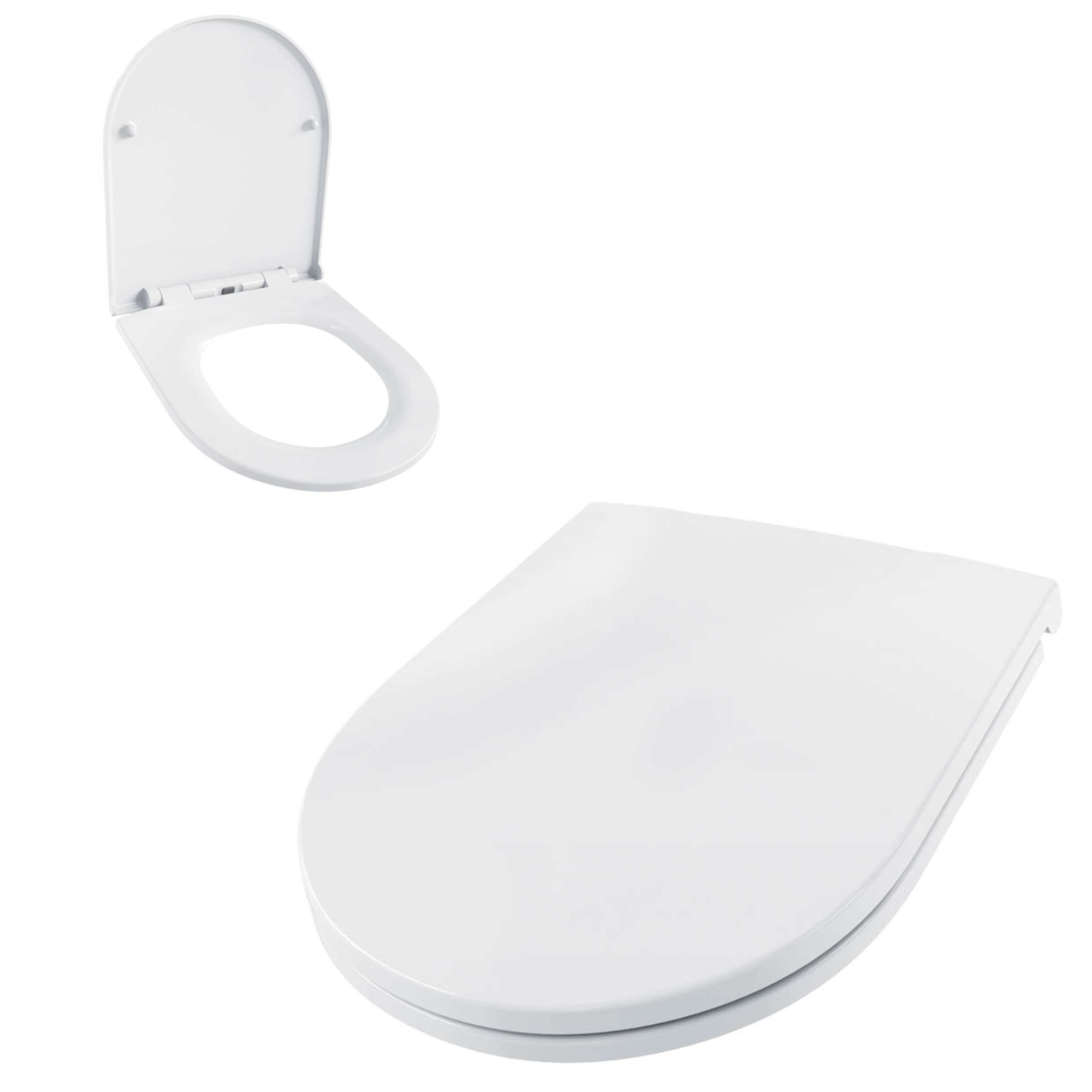 WC sedadlo Sepio 305 biele duroplast
